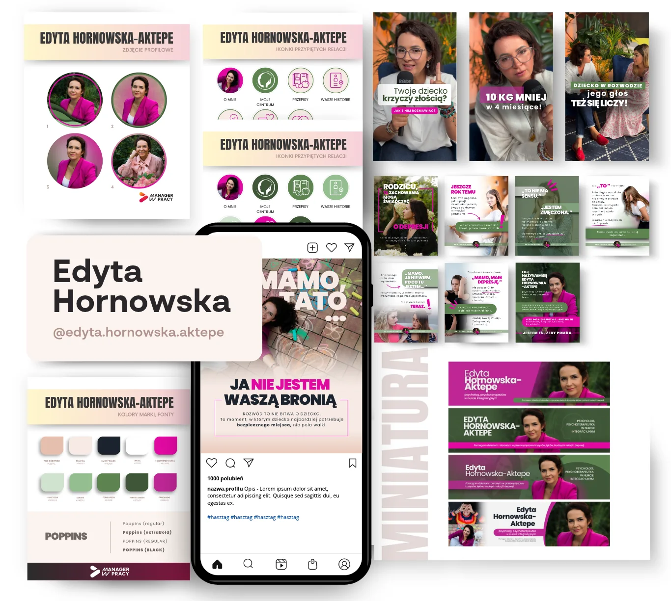 Edyta Hornowska – Identyfikacja na social media