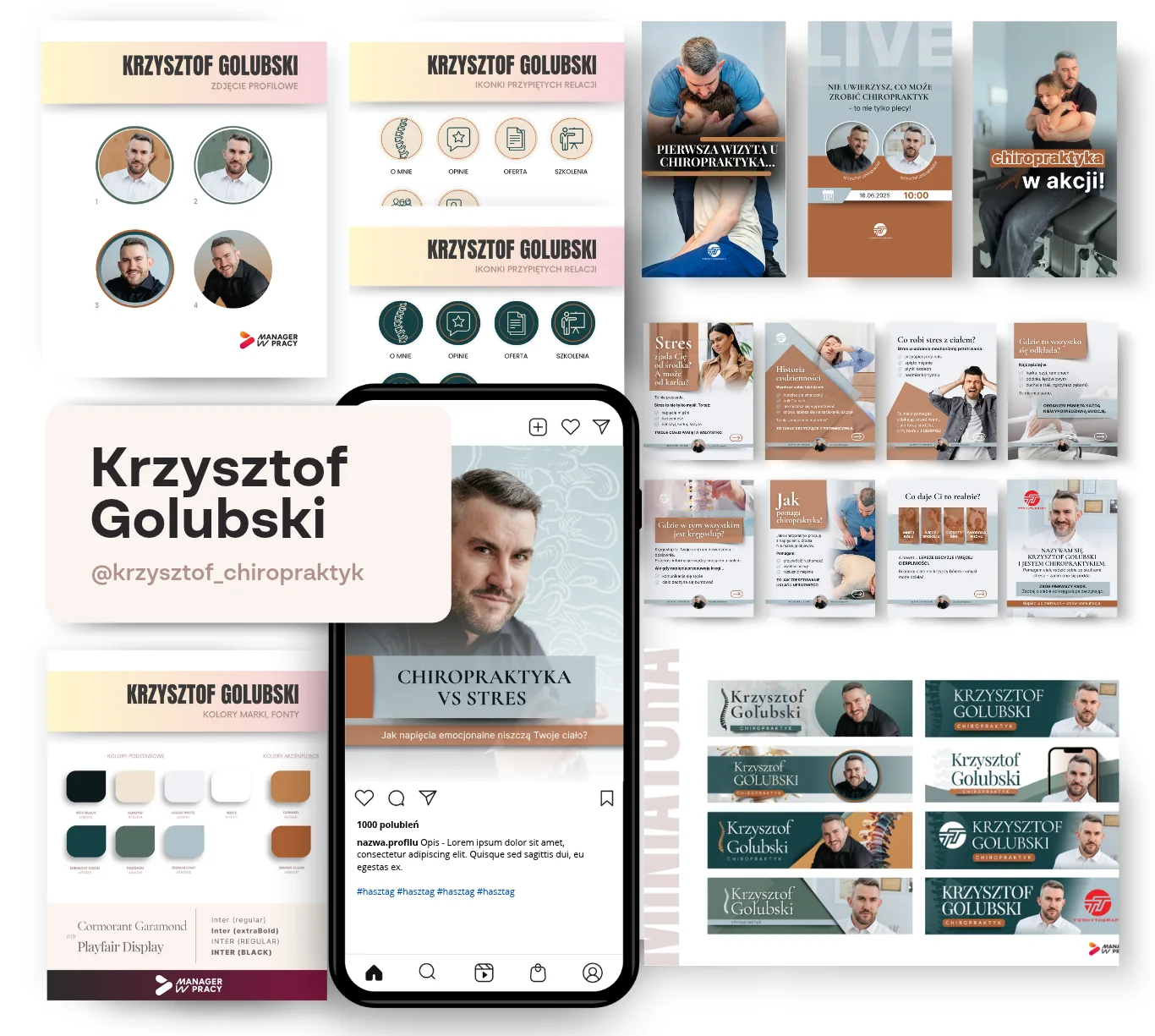 Krzysztof Golubski – Identyfikacja na social media