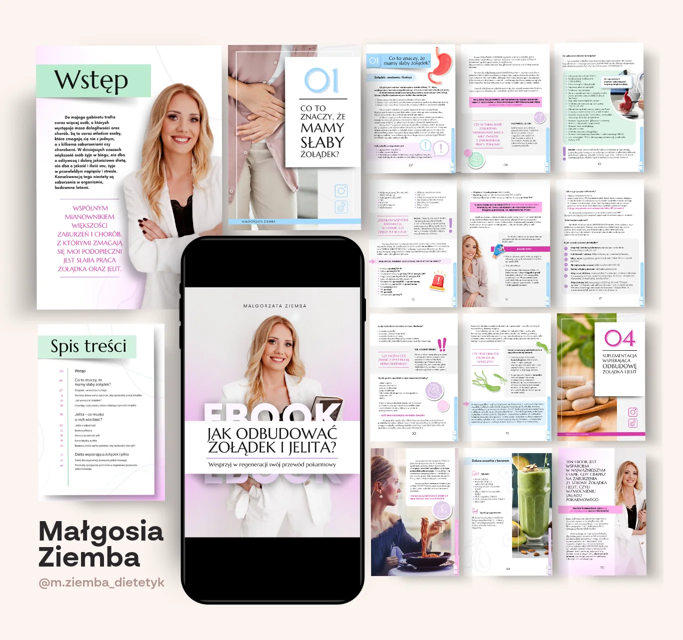 Małgosia Ziemba – E‑book „Jak odbudować żołądek i jelita?”