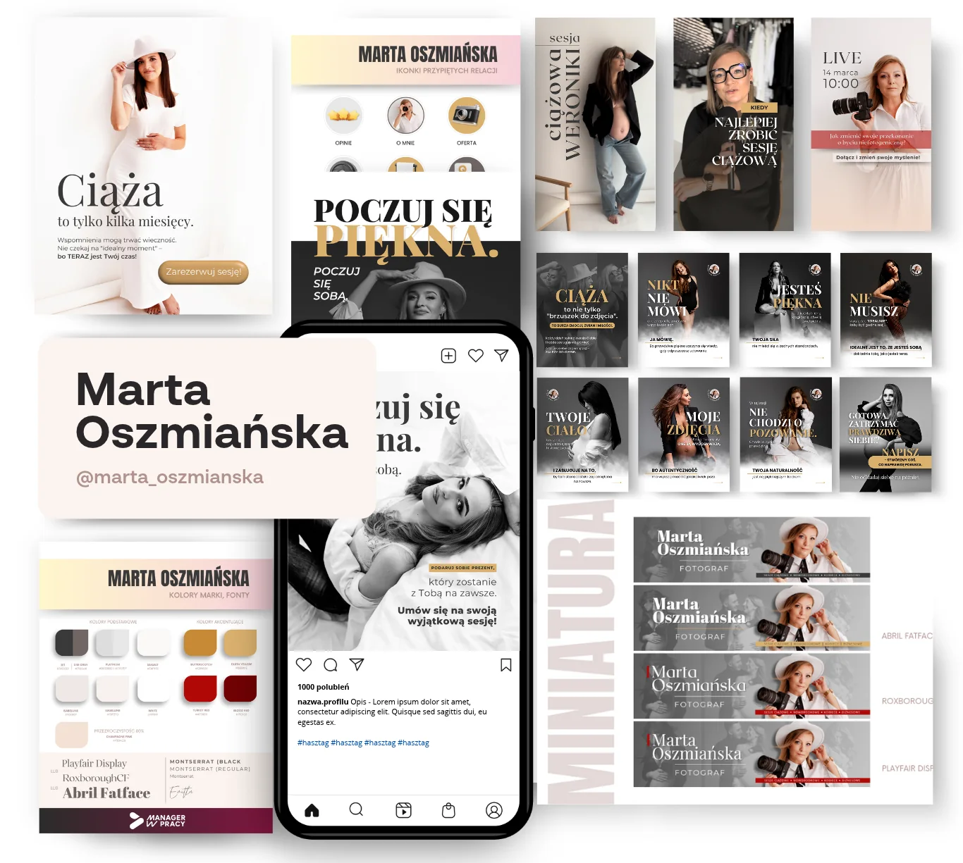 Marta Oszmiańska – Identyfikacja na social media