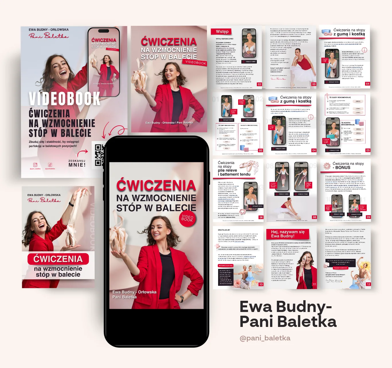 Pani Baletka – Videobook „Ćwiczenia na wzmocnienie stóp”