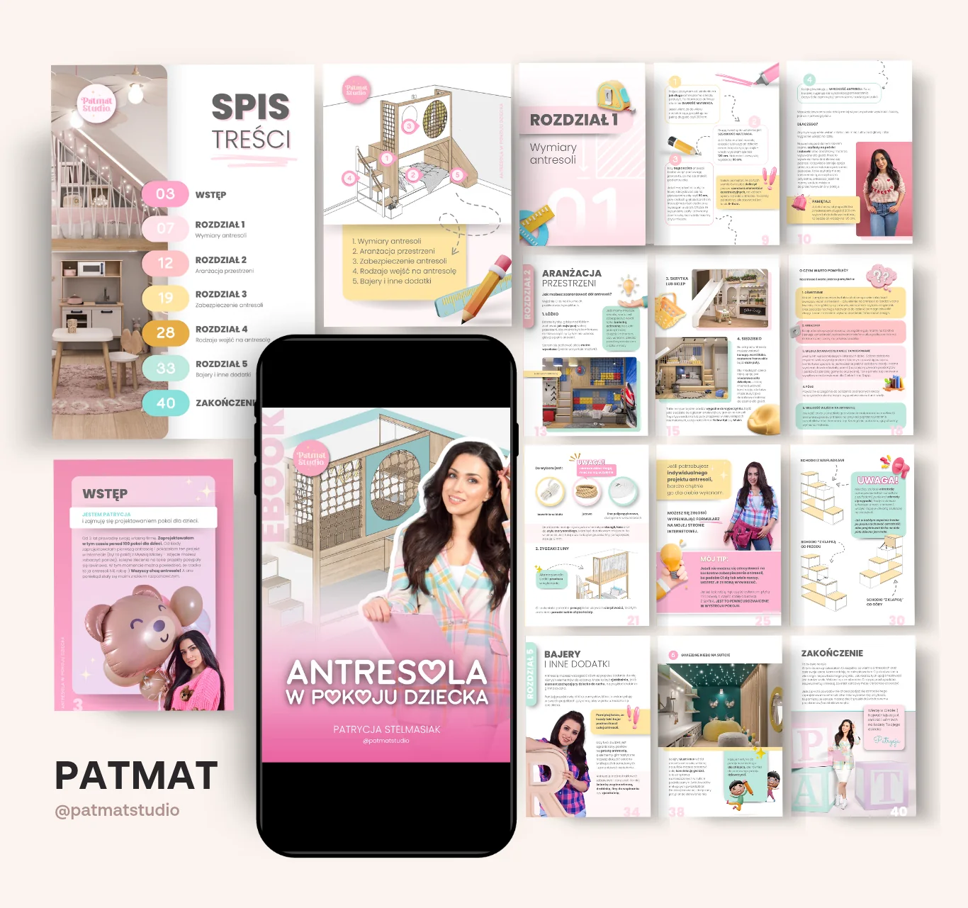 PATMAT – E‑book „Antresola w pokoju dziecka”