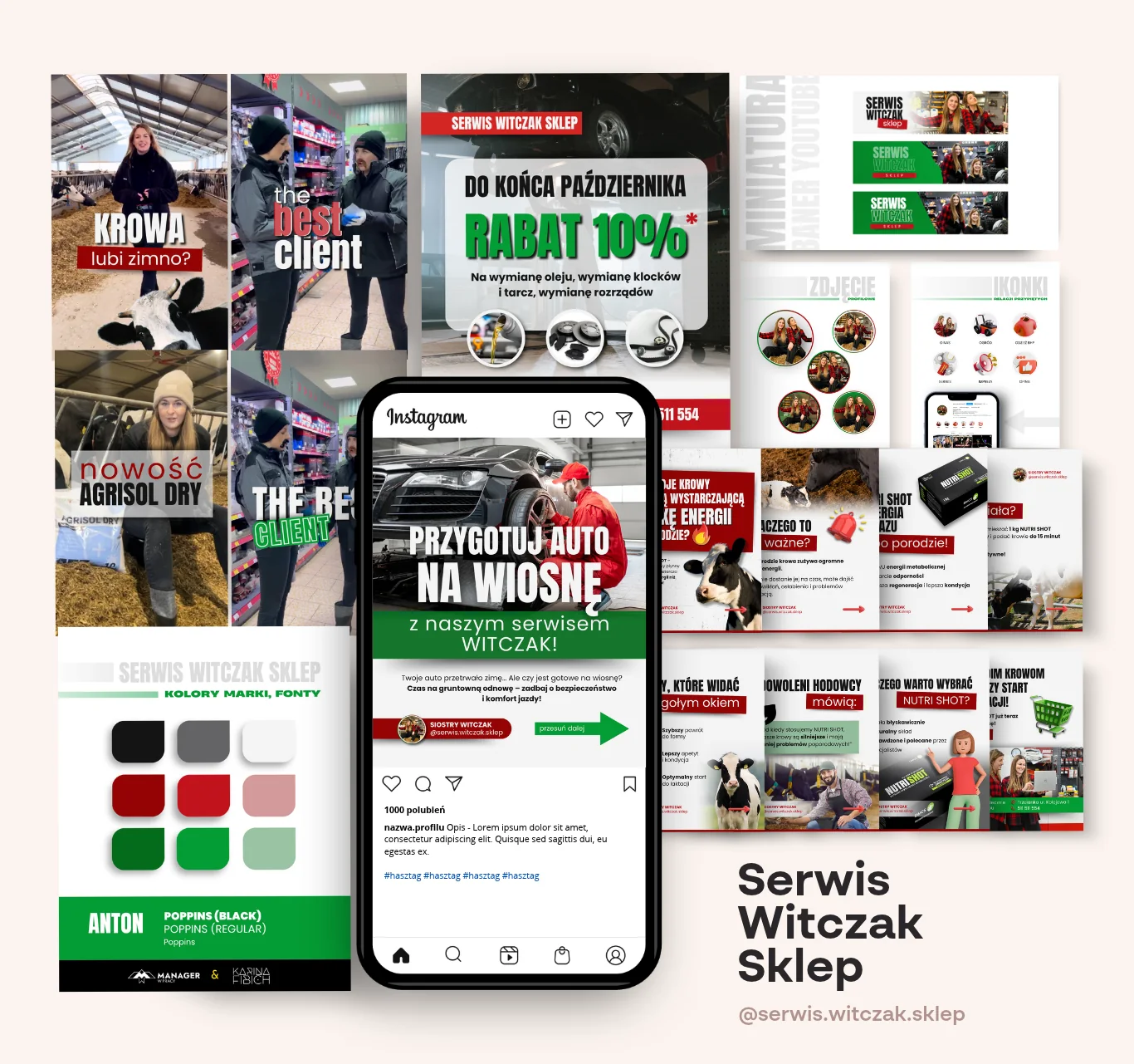 Serwis Witczak Sklep – Identyfikacja na social media