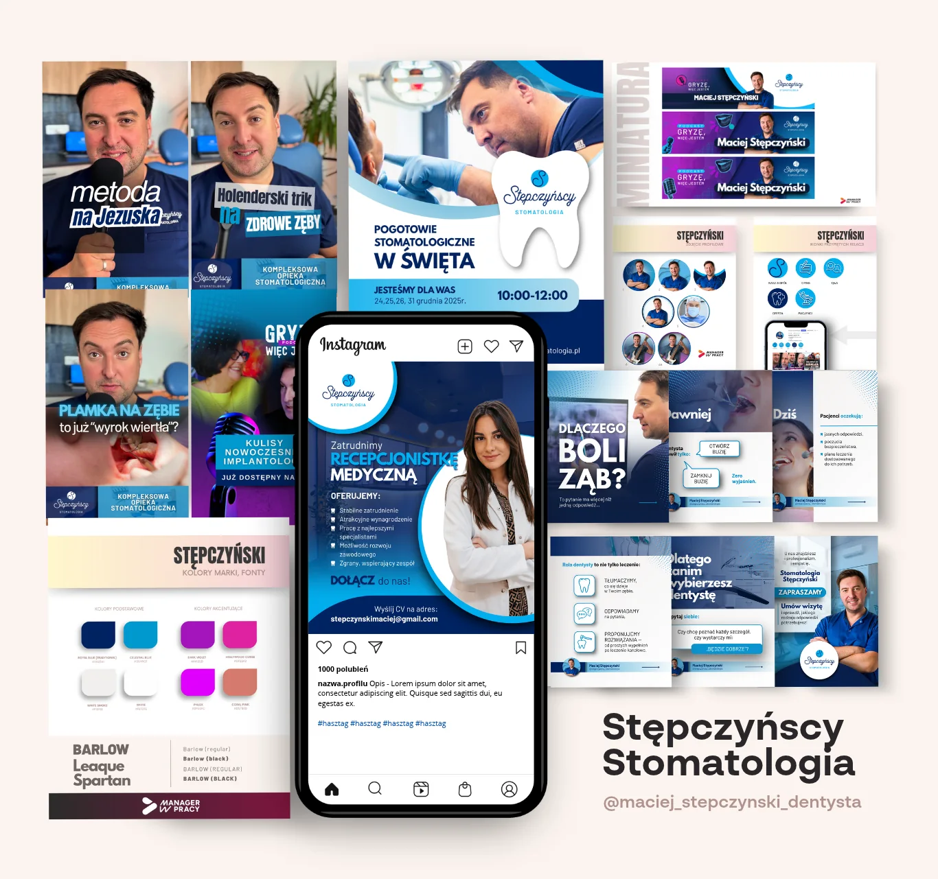 Stępczyńscy Stomatologia – Identyfikacja na social media